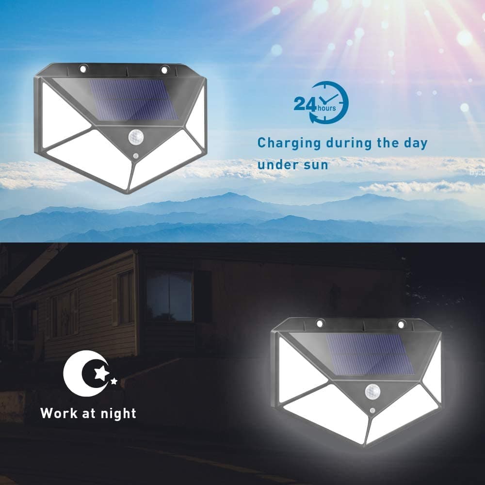 Solar Wall Light with Motion Sensor – product image
