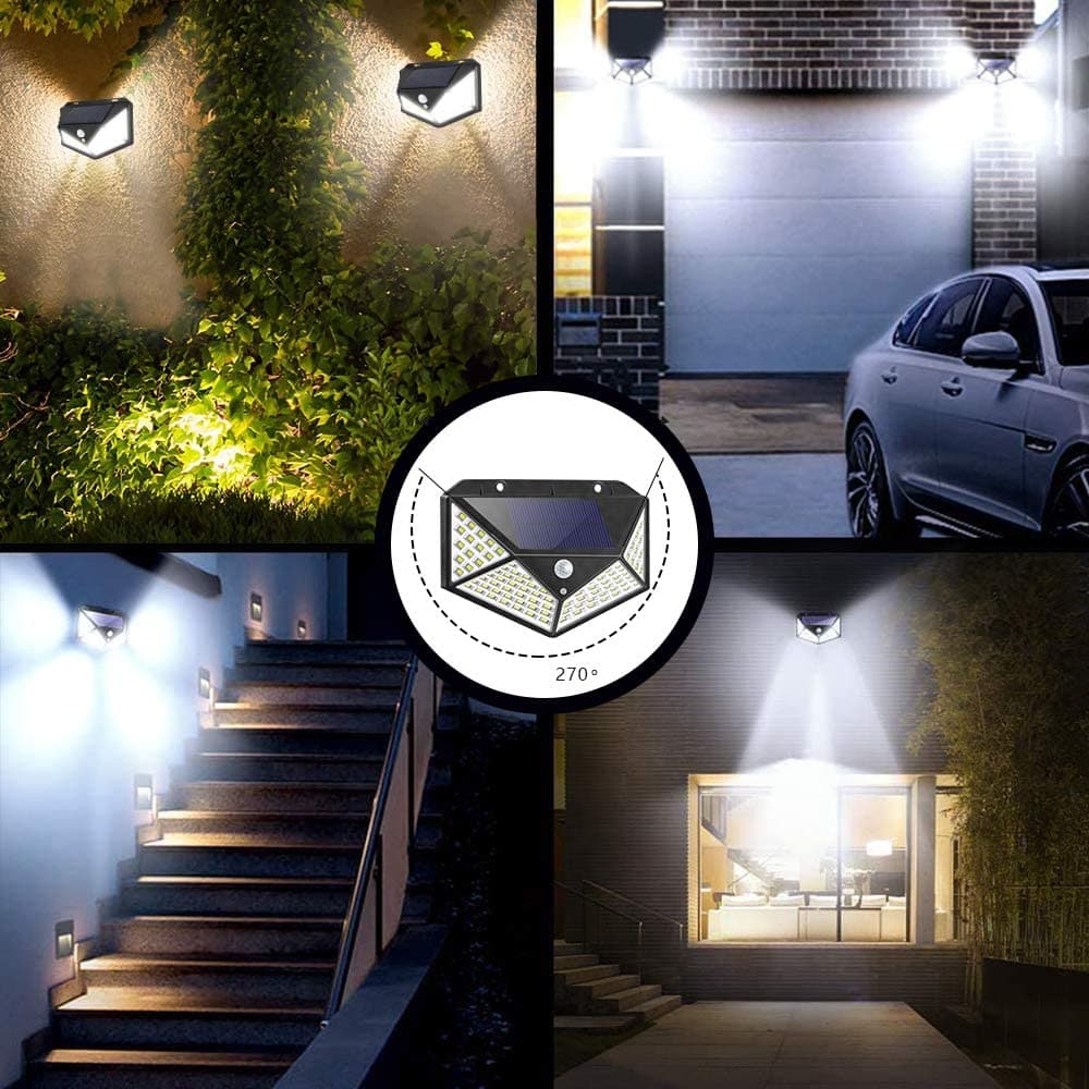 Solar Wall Light with Motion Sensor – product image
