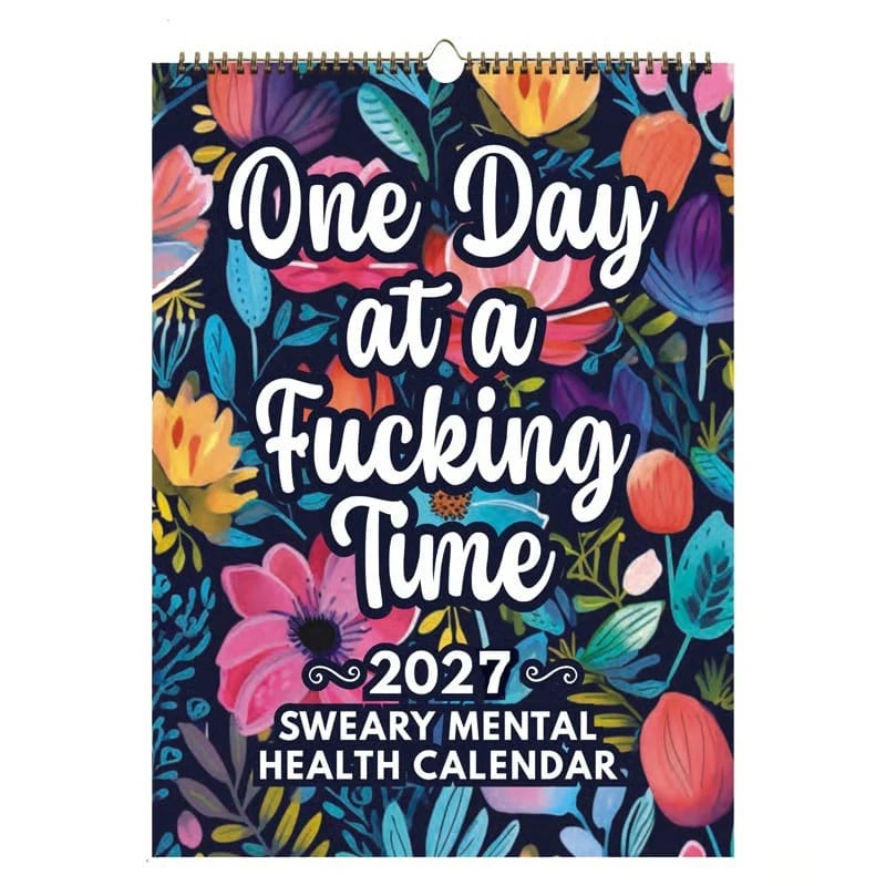 2027 Sweary Humor Wall Calendar – product image