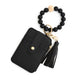 🌼 Boho Beaded Wristlet Wallet with Floral Charm
