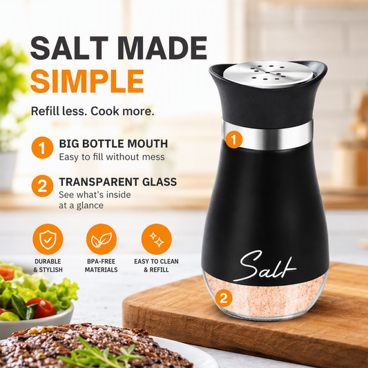Penguin Design Salt and Pepper Shaker Set