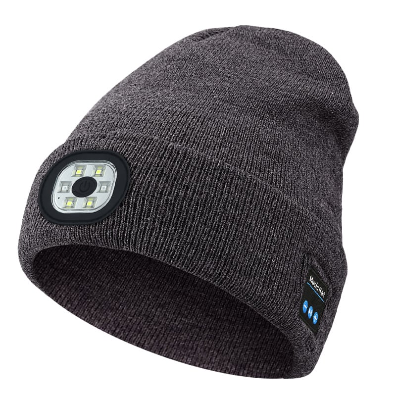 Bluetooth Beanie with LED Light – product image