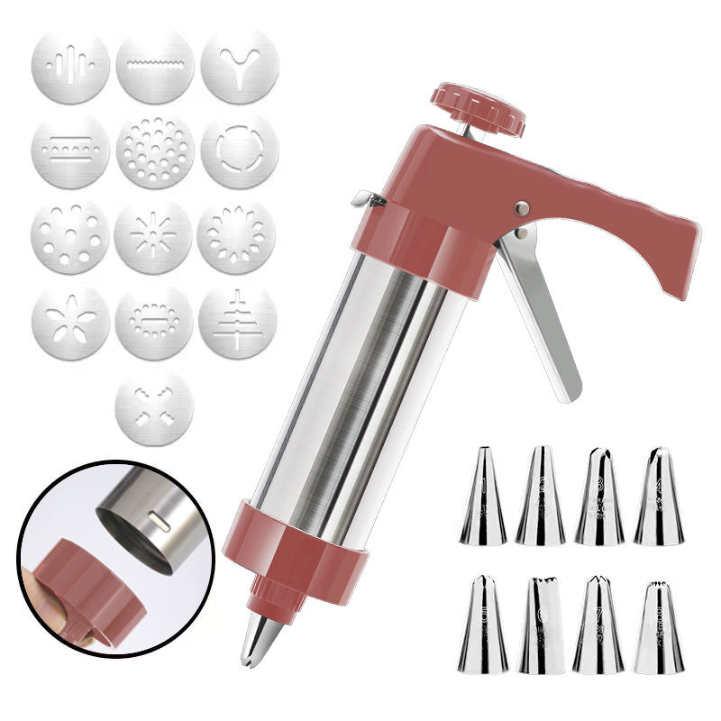 Stainless Steel Cookie Press Set – product image