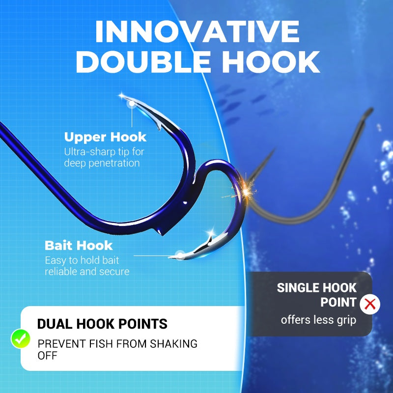 Double Fishing Hooks for Lures – product image