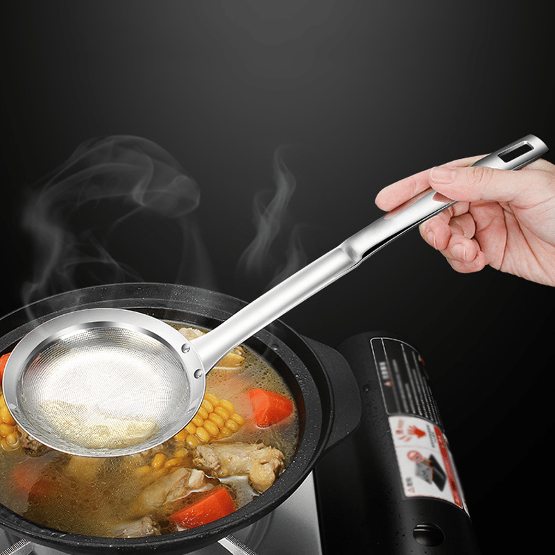 Fine-Mesh Stainless Steel Colander – product image