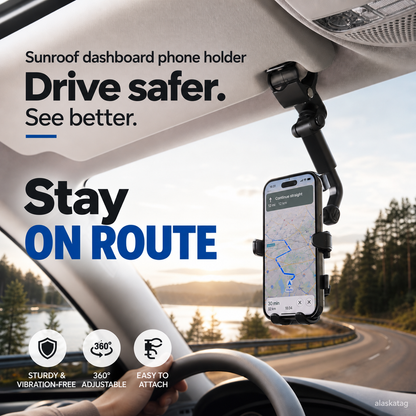 Sunroof Dashboard Phone Holder