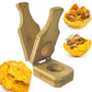 🍌 2-in-1 Wooden Tostones and Plantain Press