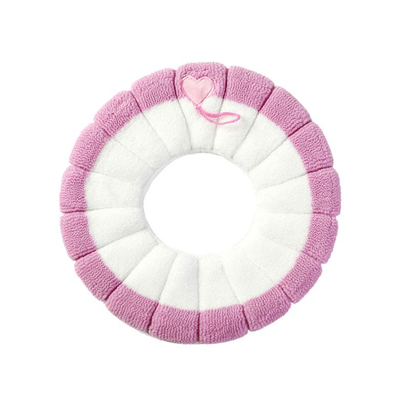 Knitted Toilet Seat Cover with Handle – product image