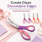 ✂️ Multipurpose Pinking Shears for Neat Zig for Neat Zigzag Fabric Edges