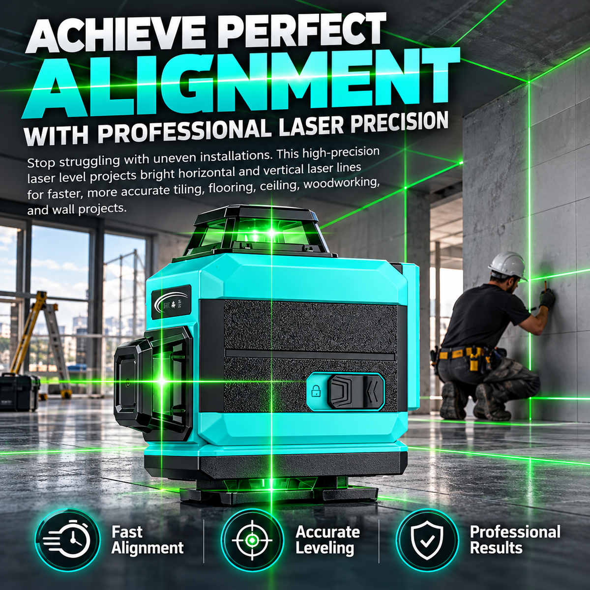 Self-Leveling Multi-Line Laser Level – product image