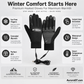 USB-Powered Heated Winter Gloves – product image