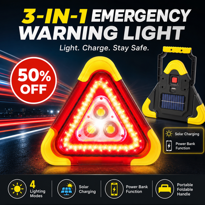 Portable Roadside Warning & Work Light – product image