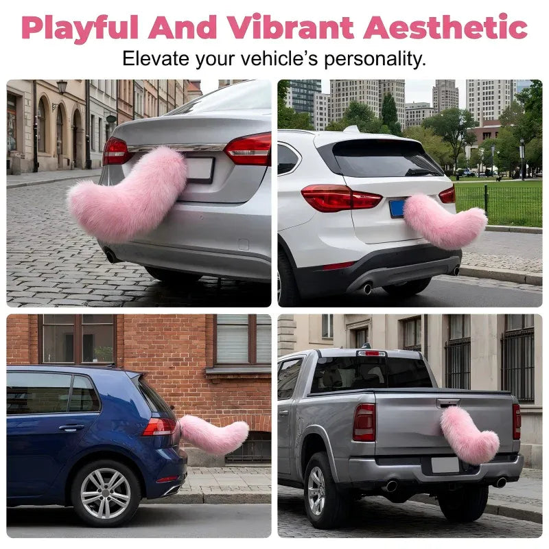 Remote-Control Plush Car Tail – product image