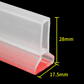 💧 Self-Adhesive Water Barrier Strip for Showers & Bathroom Floors