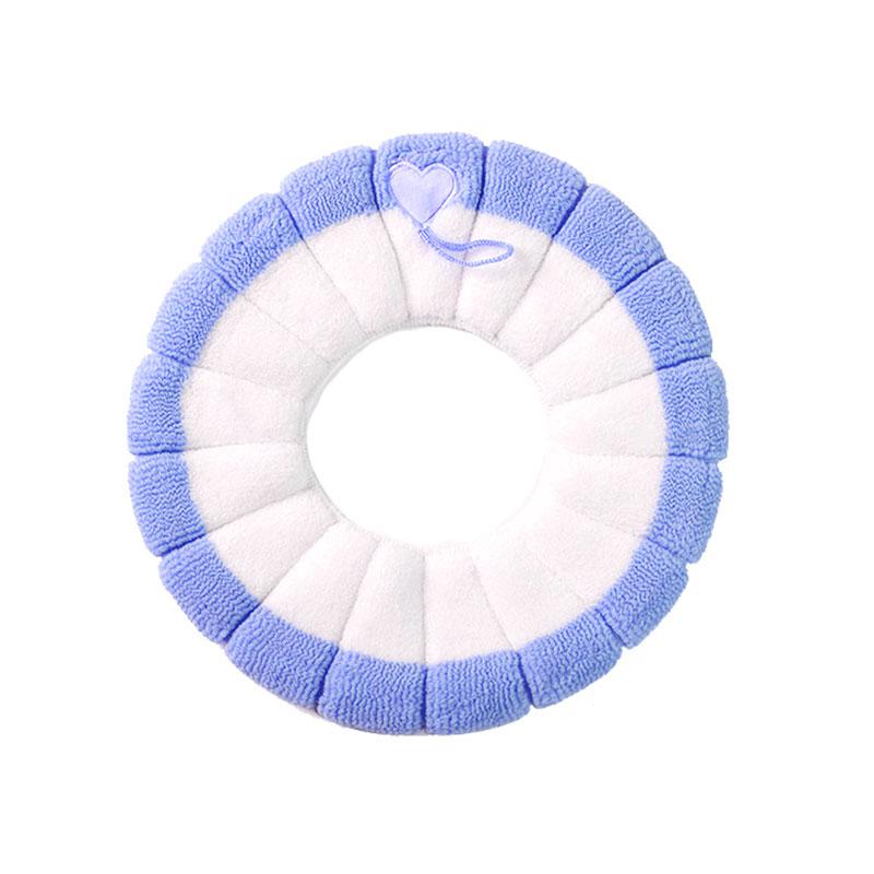 Knitted Toilet Seat Cover with Handle – product image
