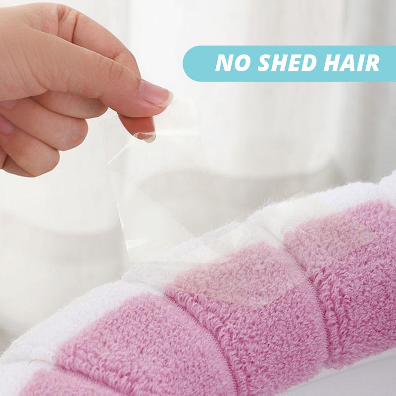 Knitted Toilet Seat Cover with Handle – product image