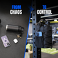 🧲Magnetic Gym Organiser Bag – 9kg Tested Hold, Bottle & Phone Storage with Crossbody Strap