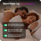 ⌚ Alaskatag® Silent Vibration Alarm Clock - Wrist-Worn Wake-Up Device for Heavy Sleepers, Avoids Disturbing Partners, 2 Intensity Levels, Up to 10 Alarms, 40+ Day Rechargeable Battery