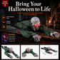 👻 Animated Crawling Halloween Ghost with Light & Sound