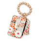 🌼 Boho Beaded Wristlet Wallet with Floral Charm
