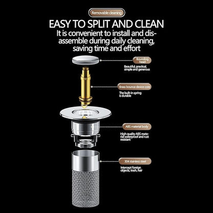 Pop-Up Sink Drain Filter – product image