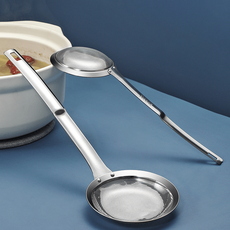 Fine-Mesh Stainless Steel Colander – product image