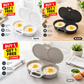 🔥Limited-Time Offer: Buy One, Get One Free🎁-🍳 Microwave Egg Poacher for Quick and Easy Breakfasts