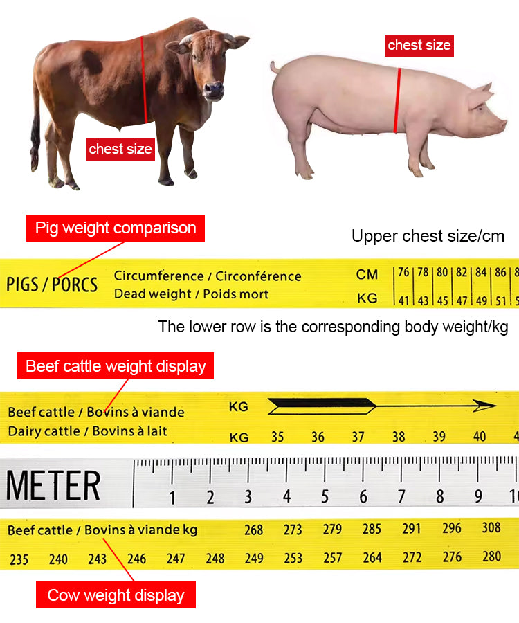 Livestock Weight Measuring Tape – product image