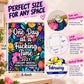 2027 Sweary Humor Wall Calendar – product image