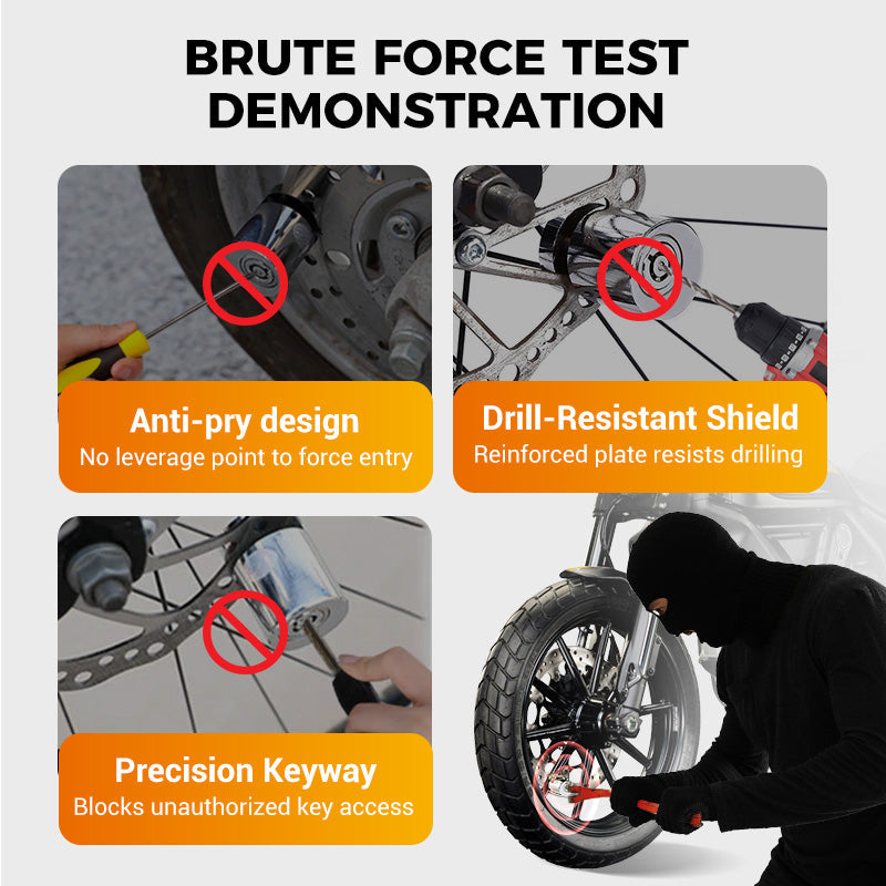 Motorcycle and Bicycle Disc Lock – product image