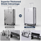 Clear Protective Luggage Cover – product image