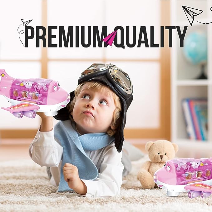 Bump-and-Go Toy Airplane – product image