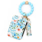 🌼 Boho Beaded Wristlet Wallet with Floral Charm