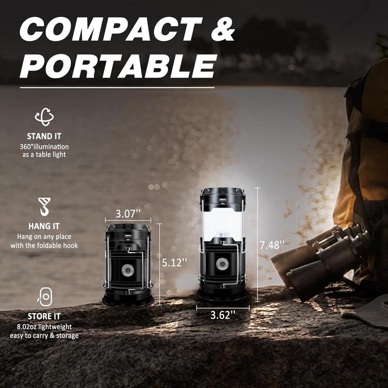 Collapsible Solar Camping Lantern – product image