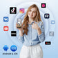 🎮 Bluetooth Ring Remote Control – One-Click Phone Control for Videos, Selfies & More ✨