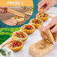 🍌 2-in-1 Wooden Tostones and Plantain Press