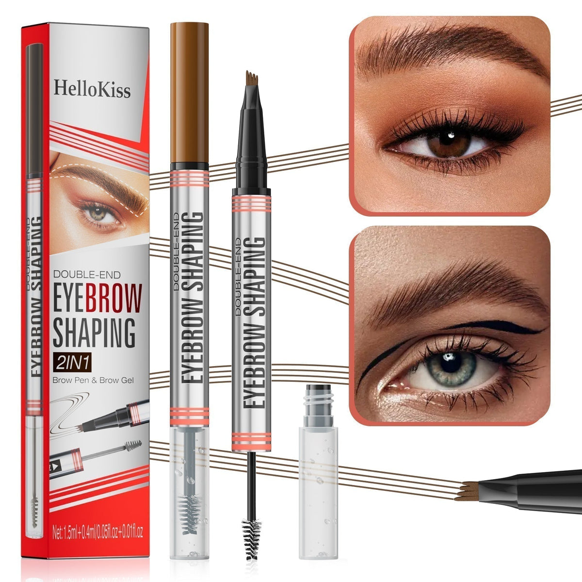 2-in-1 Brow Pen and Setting Gel – product image