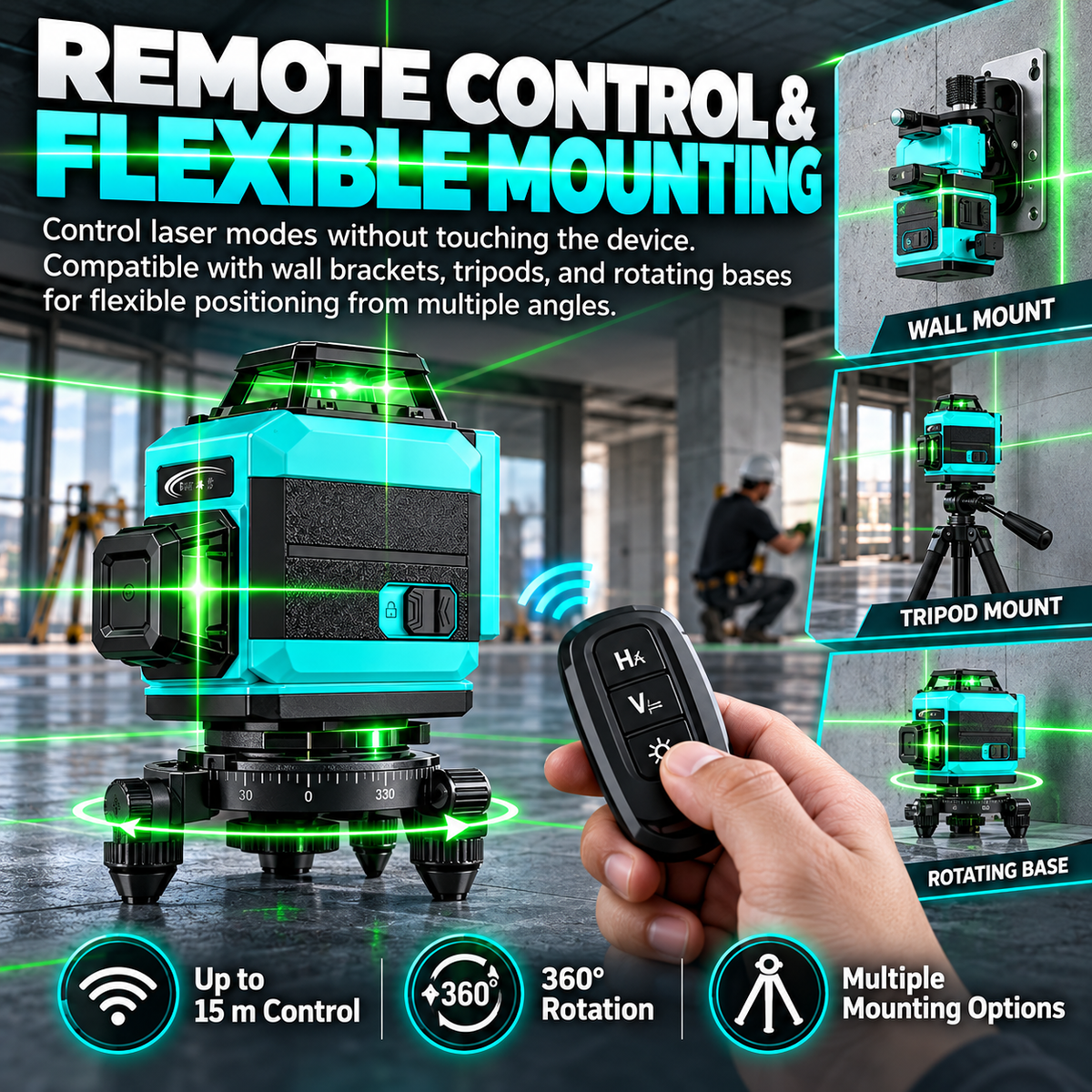 Self-Leveling Multi-Line Laser Level – product image
