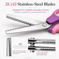 ✂️ Multipurpose Pinking Shears for Neat Zig for Neat Zigzag Fabric Edges