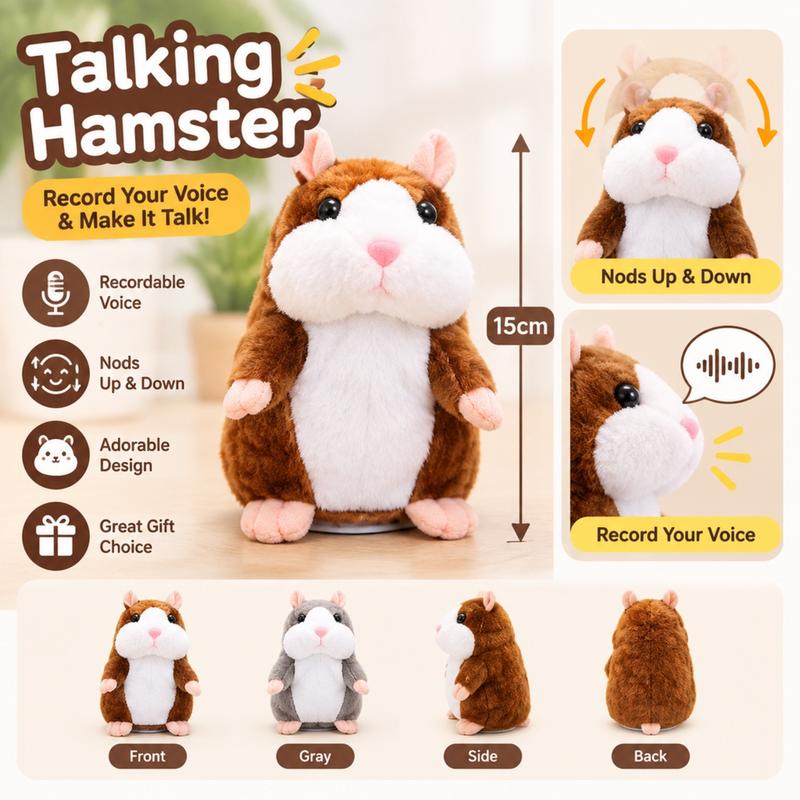 Talking Hamster Plush – product image
