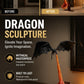 🔥 50% OFF – LIMITED TIME 🐉 Dragon Flame Book Nook – Flying Dragon Bookshelf Ornament for Book Lovers