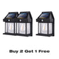 Solar Motion-Sensor Wall Light – product image