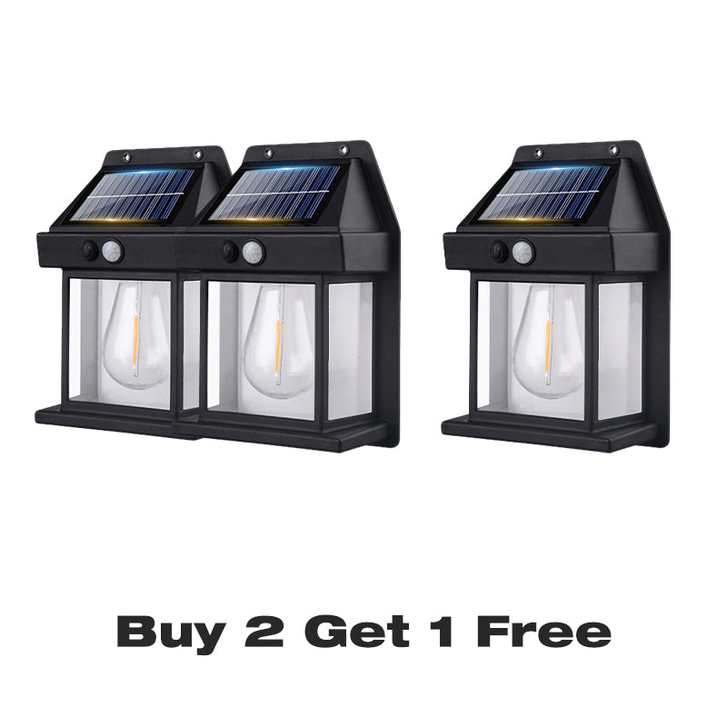 Solar Motion-Sensor Wall Light – product image