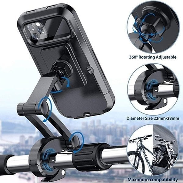 Rain-Resistant Phone Holder for Bikes & Motorcycles – product image