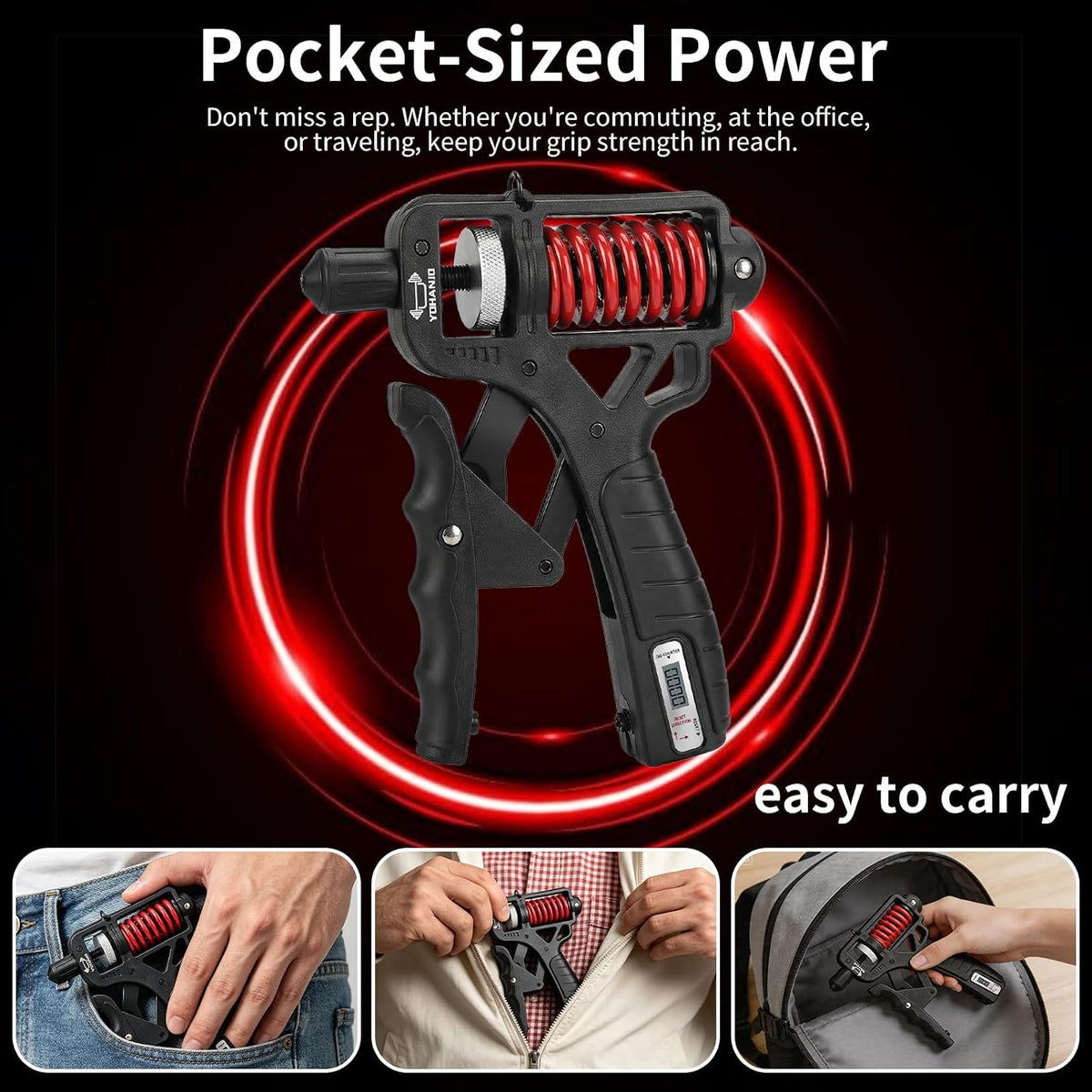 Adjustable Hand Grip Strengthener – product image