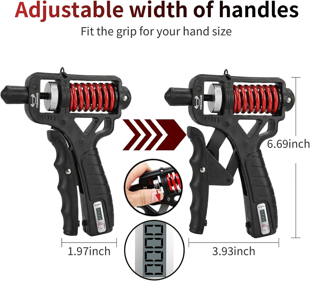 Adjustable Hand Grip Strengthener – product image
