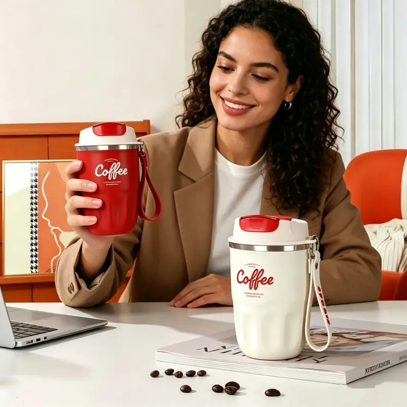 Temperature Display Travel Mug – product image