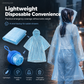 🌧️ Pocket-Size Disposable Raincoat for Unexpected Showers