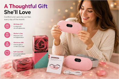 💝The best gift for her! Dynamic massage and heating belt for menstruation