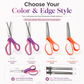 ✂️ Multipurpose Pinking Shears for Neat Zig for Neat Zigzag Fabric Edges